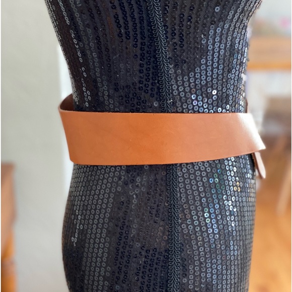 1980’s BANANA REPUBLIC BROWN LEATHER BELT MADE IN ENGLAND - Picture 3 of 14